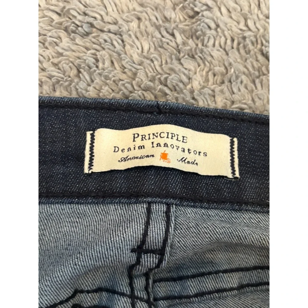 Principle Denim Innovators Jeans Womens 27 Skinny Dark Wash High Rise Stretch